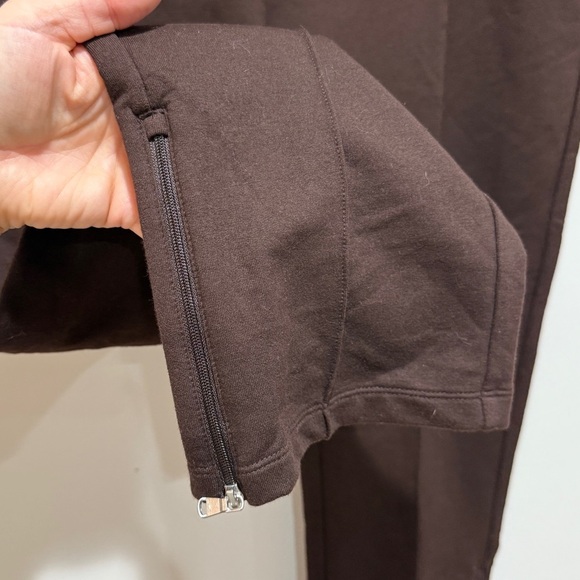 NWT Lauren Ralph Lauren Lounge Pull On Pants XL Brown Activewear Comfort Staple - Picture 5 of 8